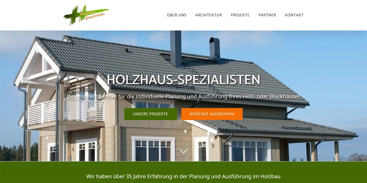 Die Holzhaus-Spezialisten