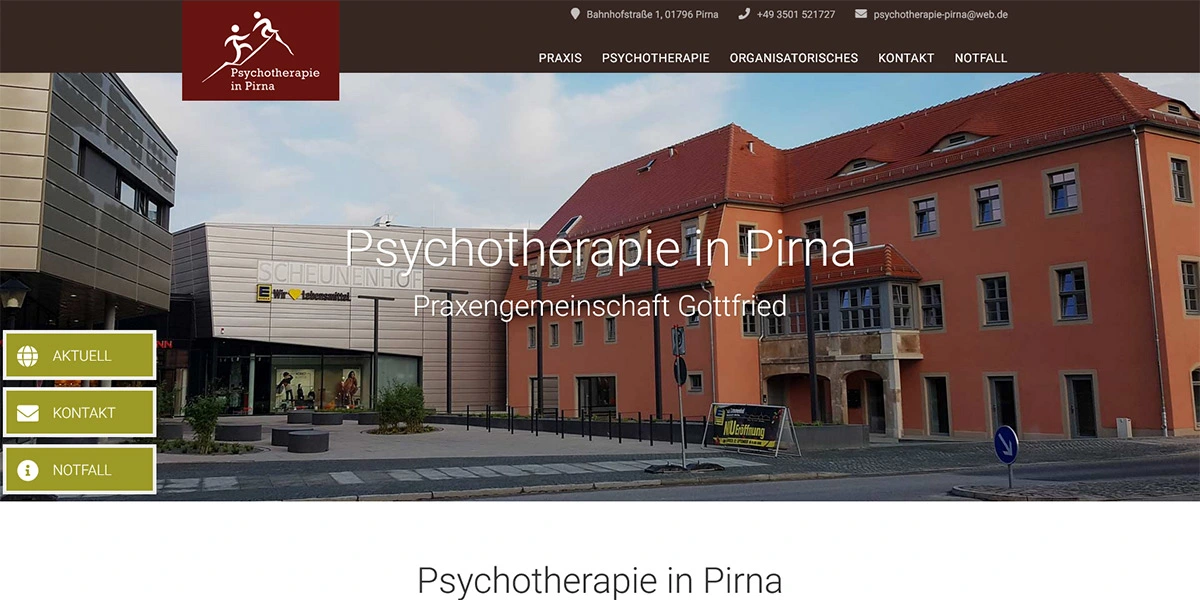 Praxis für Psychotherapie Gottfried in Pirna