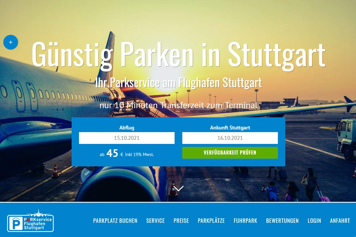 Parkservice am Flughafen Stuttgart - Blogbild