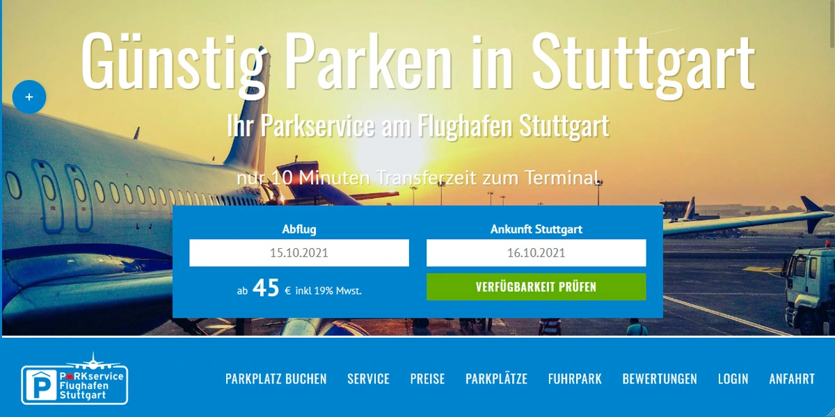 Parkservice Flughafen Stuttgart