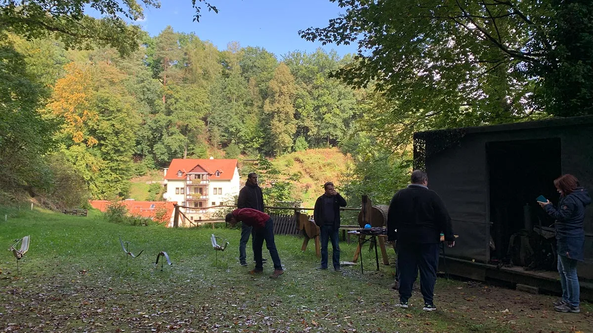 iTanum Teamevent - Bogenschießen - Vorbereitungen