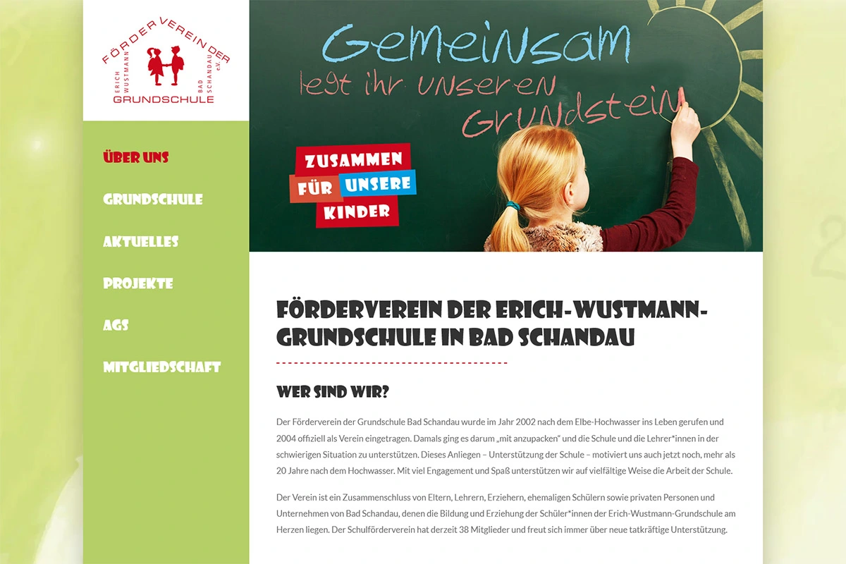 Förderverein Grundschule Bad Schandau - Desktop Blogbild