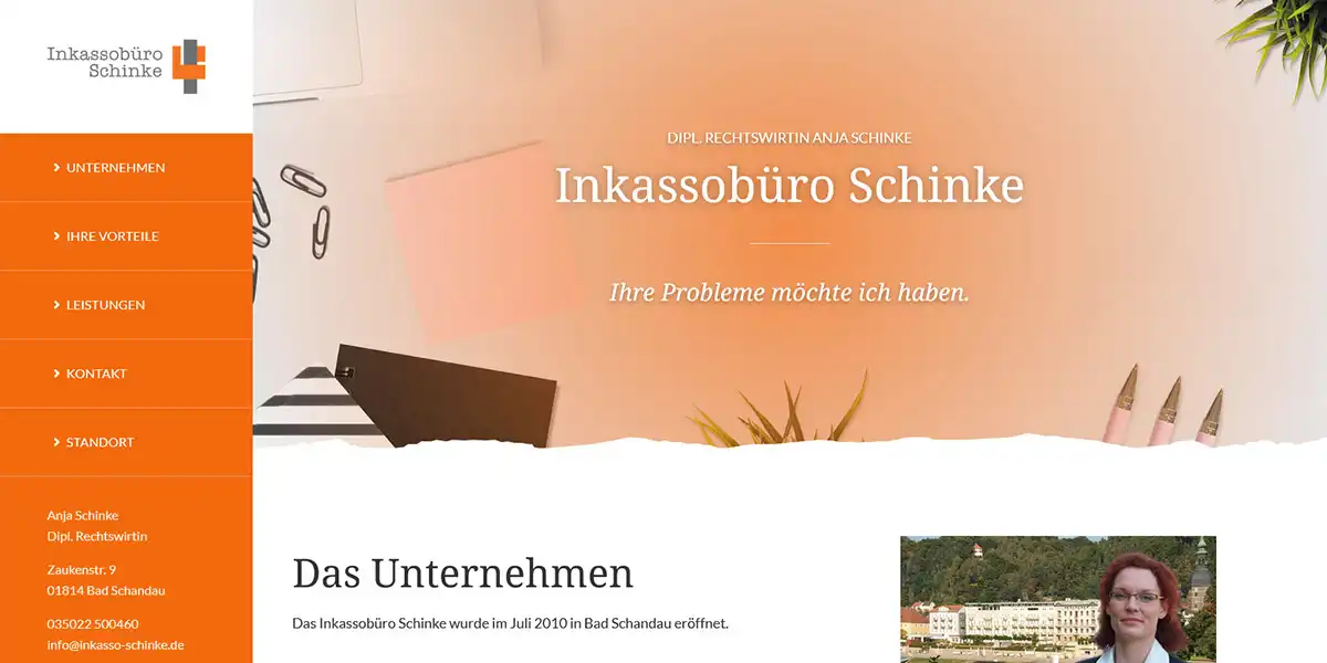 Schinke Debt collection agency from Bad Schandau