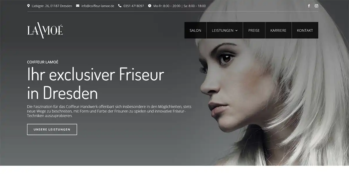 Coiffeur LaMoé - Friseur-Salon aus Dresden